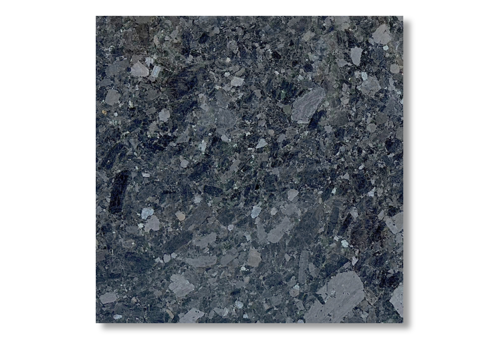 Сляб Плитка Лабрадорит Black Ice термо 600×600 20 мм