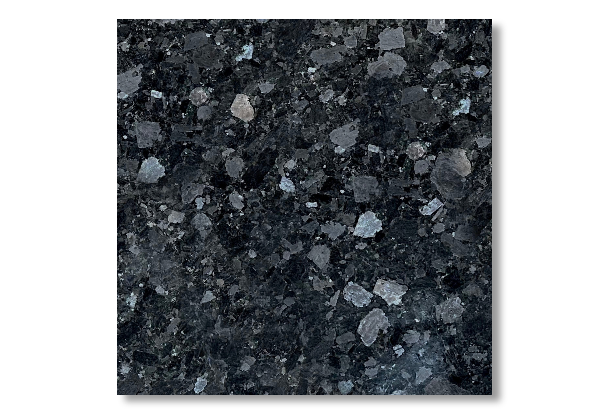Сляб Плитка Лабрадорит Black Ice 600×600 20 мм