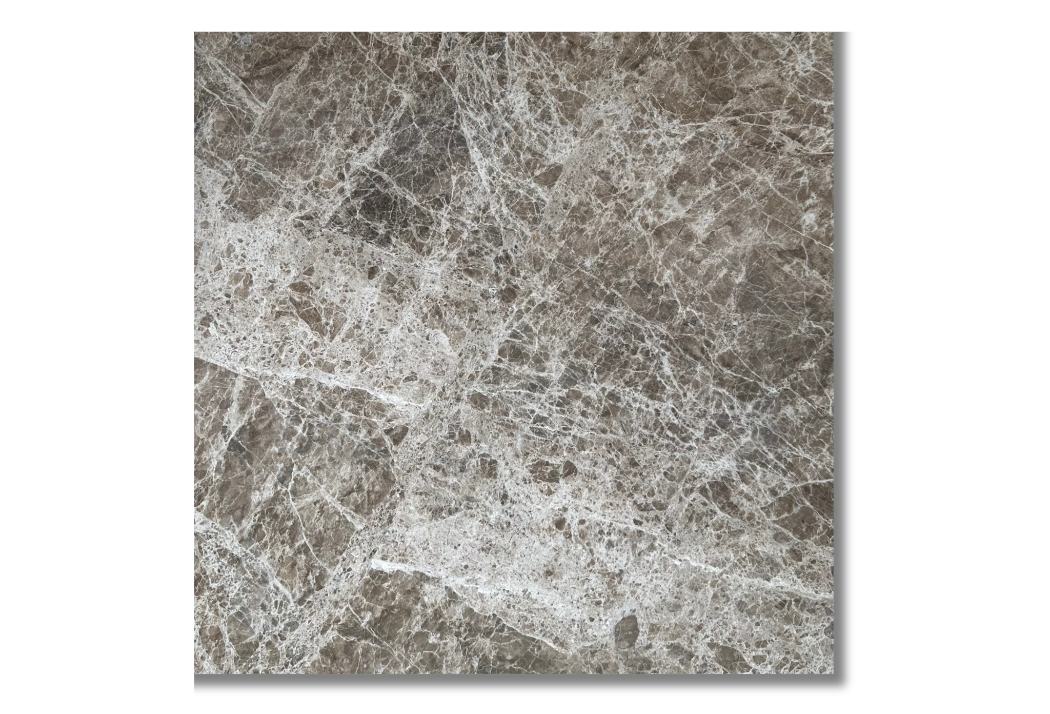 Сляб Плитка Мармур Emperador Medium 600×600 20 мм