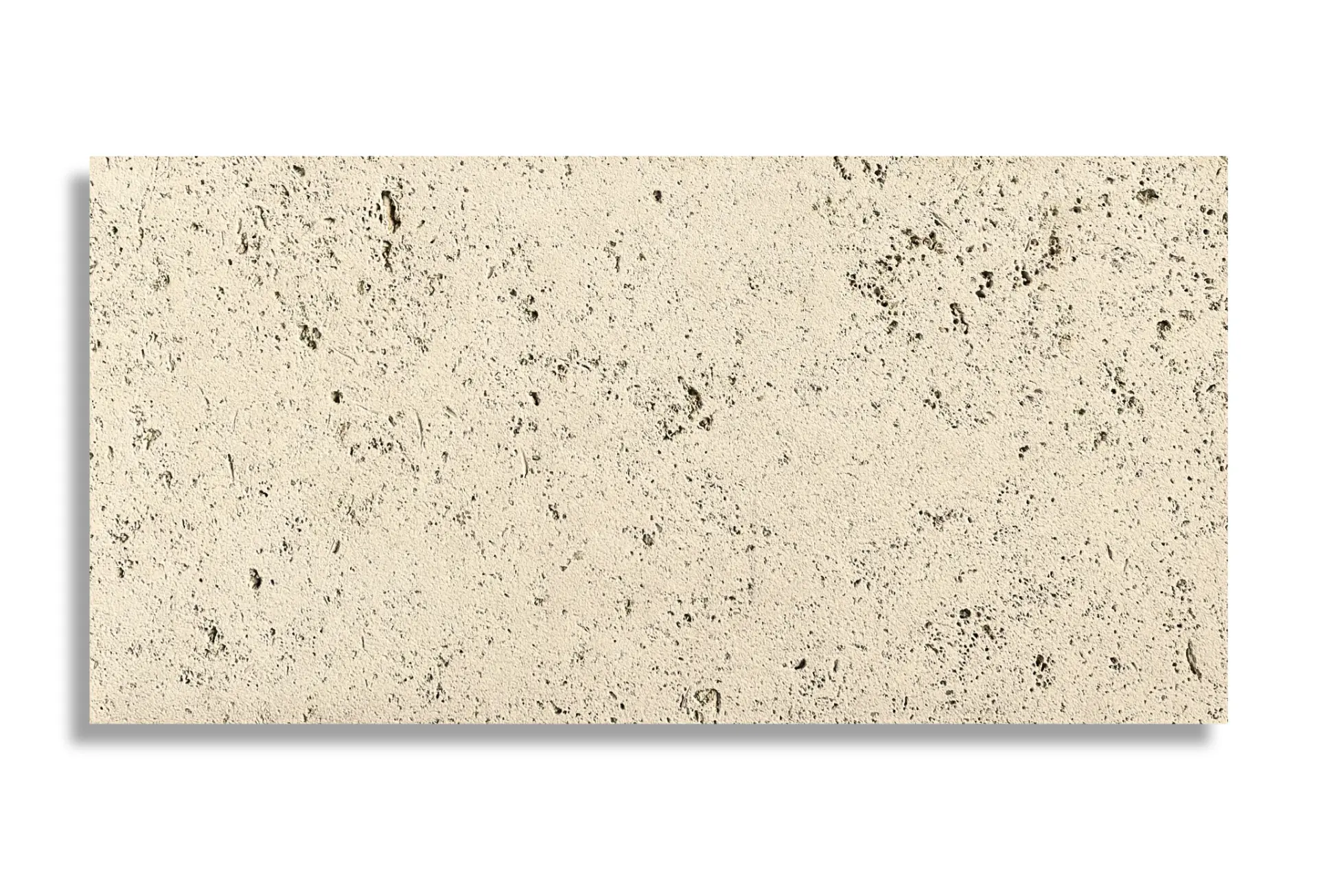 Сляб Плитка Травертин Light Beige пилена 300×600 20 мм