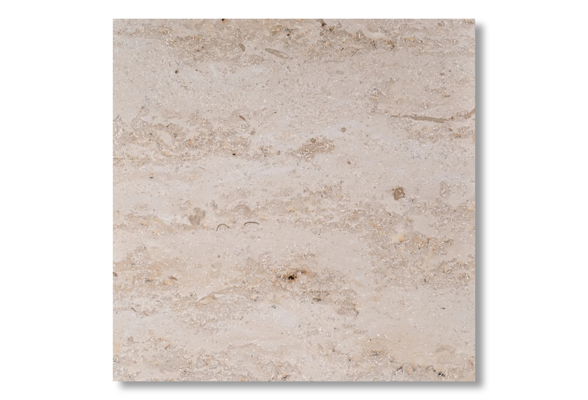 Сляб Плитка Вапняк Jura Limestone Beige Vein Cut лощена 600×600