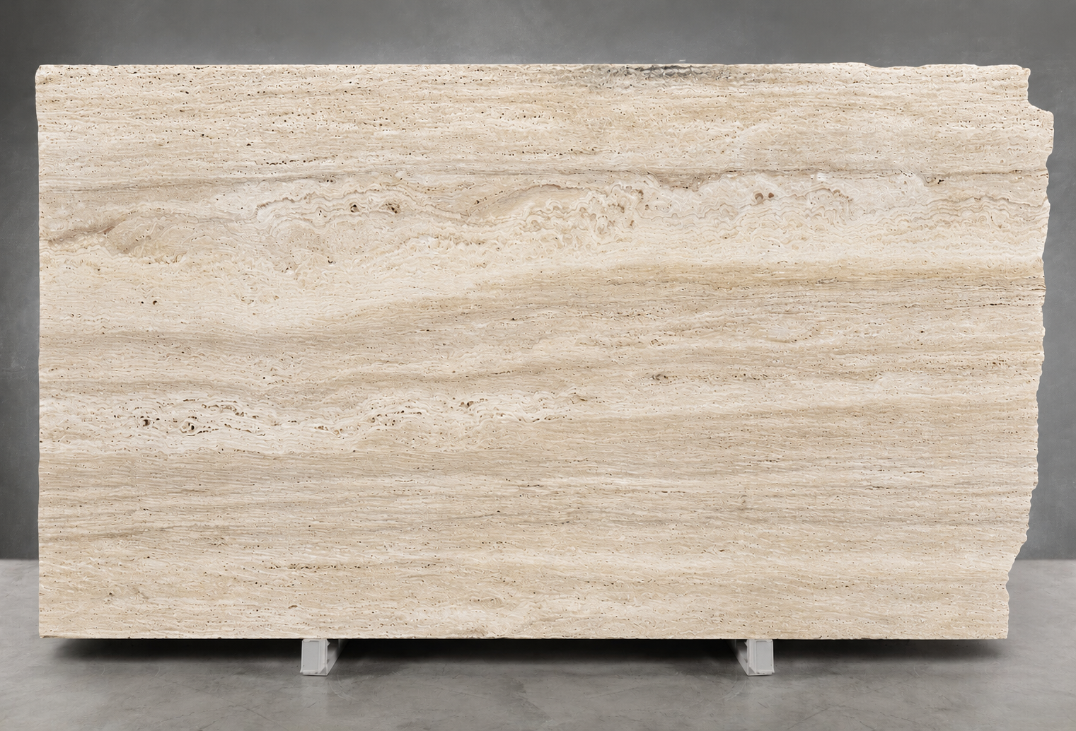 Сляб Travertine Light Beige Vein Cut