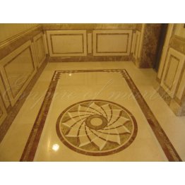 Ліфтовий майданчик з мармуру